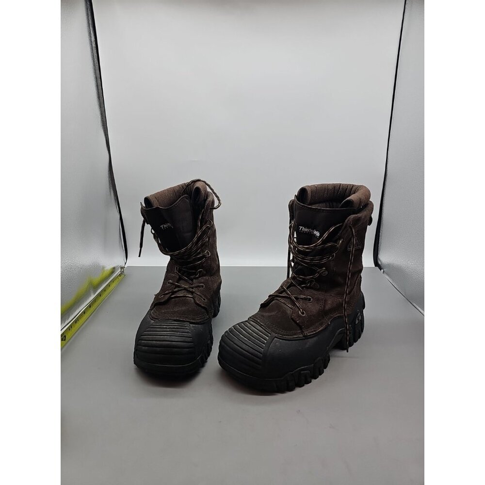 Rocky‎ Brown Men’s 7908 Thinsulate Boots Sz 10 Genuine Leather Upper Good Soles